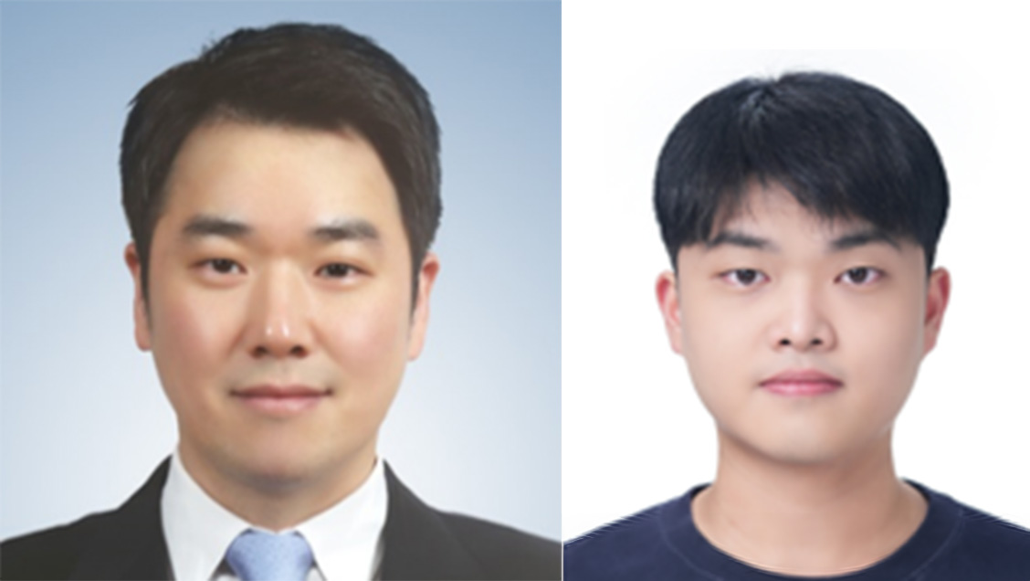 Professor Cha Jae-min of the Department of Bio-Robot System Engineering and Kang Woo-young, a researcher of the Department of Bio-Robot System Engineering