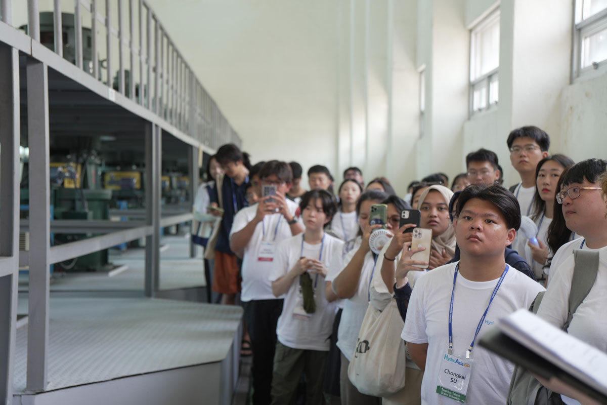 Field inspection: Visiting Namdong Oil Reservoir Drainage Pump Station