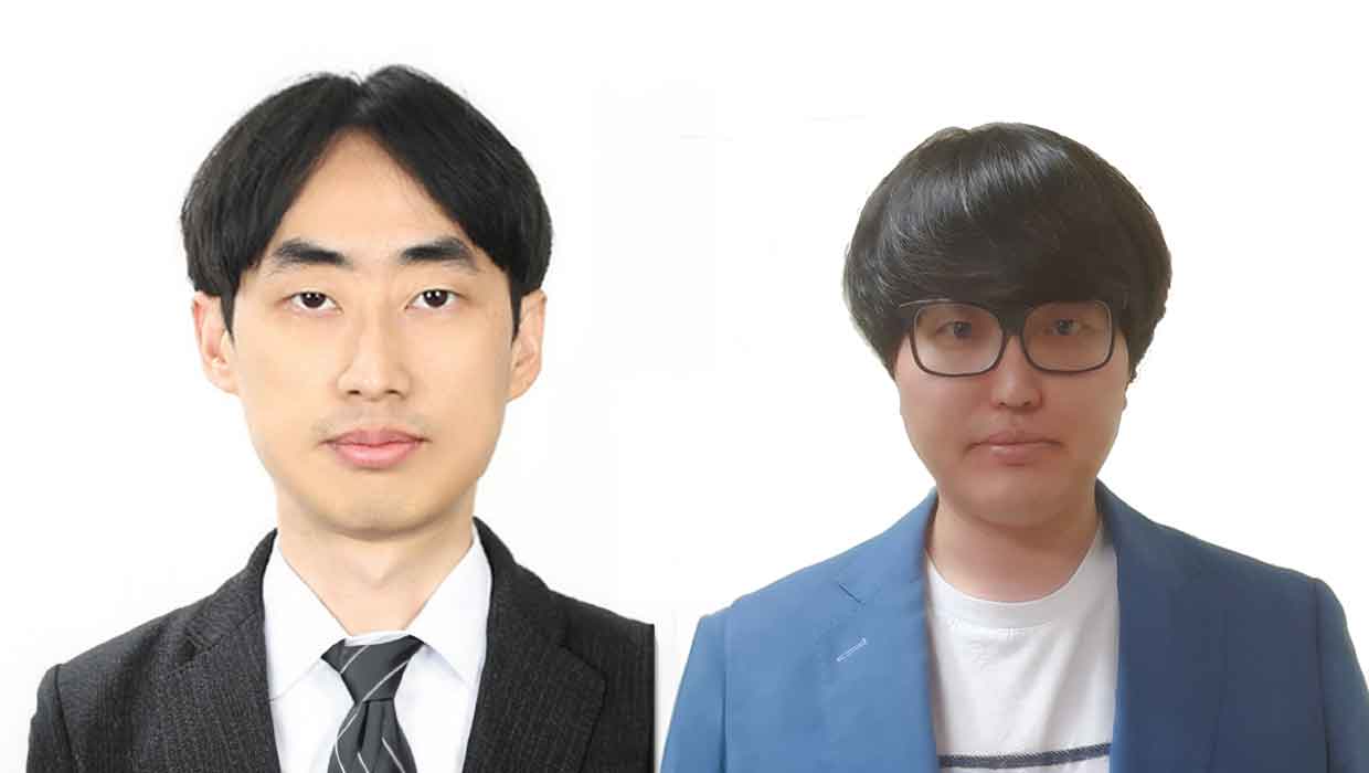 인천대 이동선 교수와 한국에너지공과대학교 김현주 교수 사진